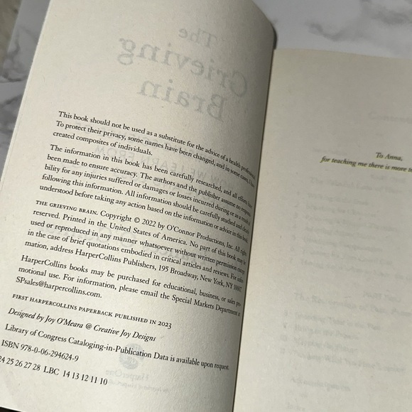 The Grieving Brain Book - Picture 3 of 10